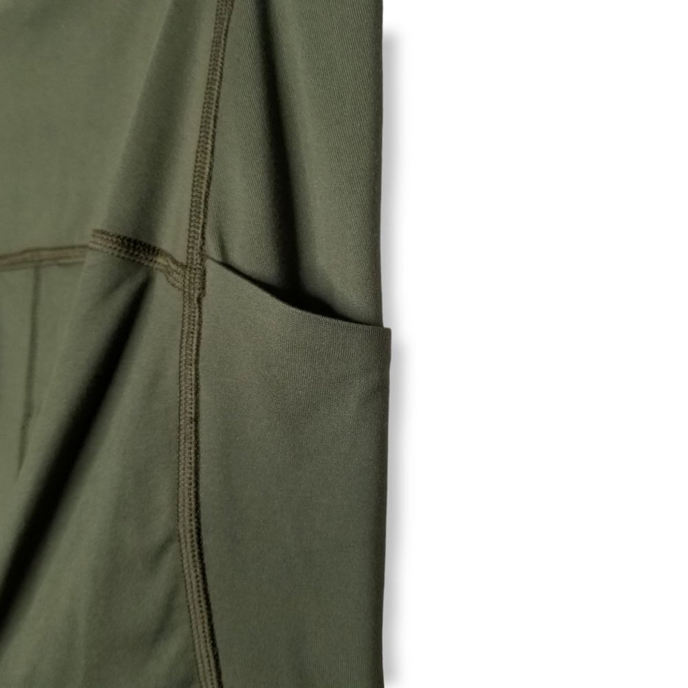⚡️Thinx Moderate Absorbency Leggings Period Leggings High Rise Green Size Medium - Picture 3 of 8